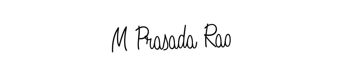 Also we have M Prasada Rao name is the best signature style. Create professional handwritten signature collection using Angelique-Rose-font-FFP autograph style. M Prasada Rao signature style 5 images and pictures png