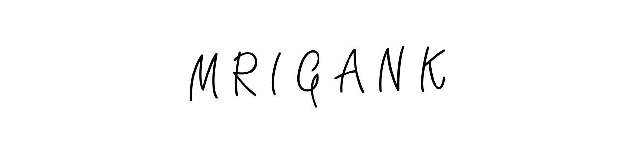 if you are searching for the best signature style for your name M R I G A N K. so please give up your signature search. here we have designed multiple signature styles  using Angelique-Rose-font-FFP. M R I G A N K signature style 5 images and pictures png