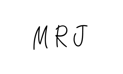 How to make M R J signature? Angelique-Rose-font-FFP is a professional autograph style. Create handwritten signature for M R J name. M R J signature style 5 images and pictures png
