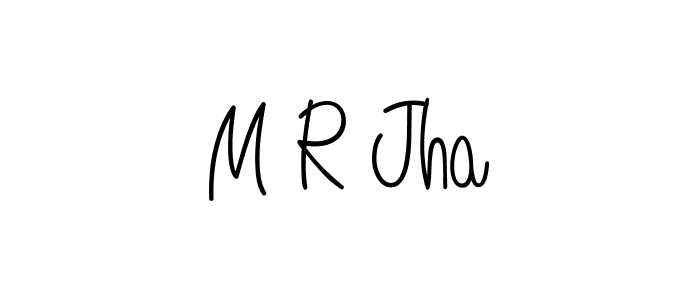Also You can easily find your signature by using the search form. We will create M R Jha name handwritten signature images for you free of cost using Angelique-Rose-font-FFP sign style. M R Jha signature style 5 images and pictures png