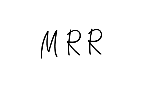 Make a beautiful signature design for name M R R. With this signature (Angelique-Rose-font-FFP) style, you can create a handwritten signature for free. M R R signature style 5 images and pictures png