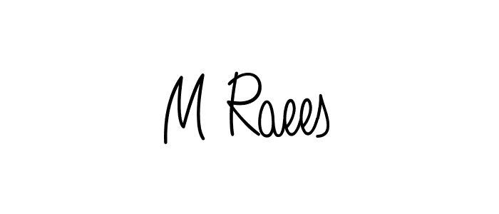 Once you've used our free online signature maker to create your best signature Angelique-Rose-font-FFP style, it's time to enjoy all of the benefits that M Raees name signing documents. M Raees signature style 5 images and pictures png