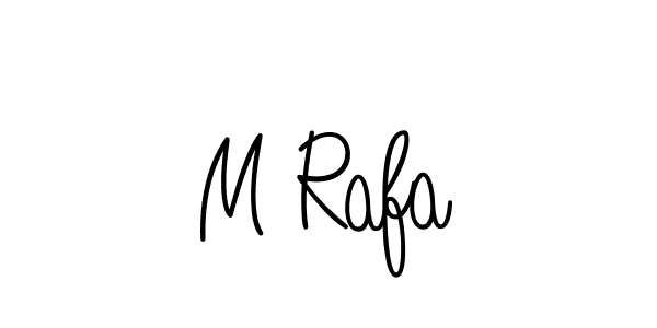How to make M Rafa signature? Angelique-Rose-font-FFP is a professional autograph style. Create handwritten signature for M Rafa name. M Rafa signature style 5 images and pictures png