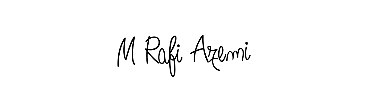 Angelique-Rose-font-FFP is a professional signature style that is perfect for those who want to add a touch of class to their signature. It is also a great choice for those who want to make their signature more unique. Get M Rafi Azemi name to fancy signature for free. M Rafi Azemi signature style 5 images and pictures png