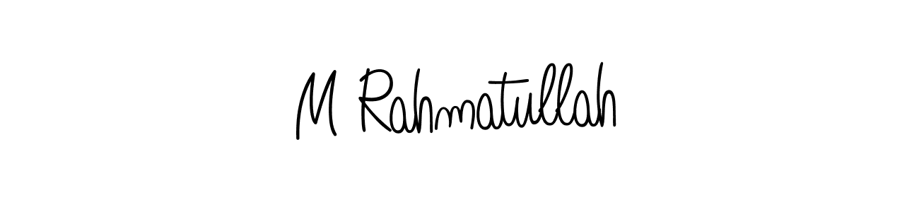 This is the best signature style for the M Rahmatullah name. Also you like these signature font (Angelique-Rose-font-FFP). Mix name signature. M Rahmatullah signature style 5 images and pictures png