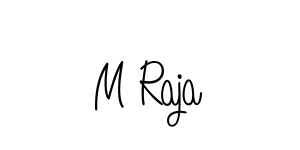 Also we have M Raja name is the best signature style. Create professional handwritten signature collection using Angelique-Rose-font-FFP autograph style. M Raja signature style 5 images and pictures png