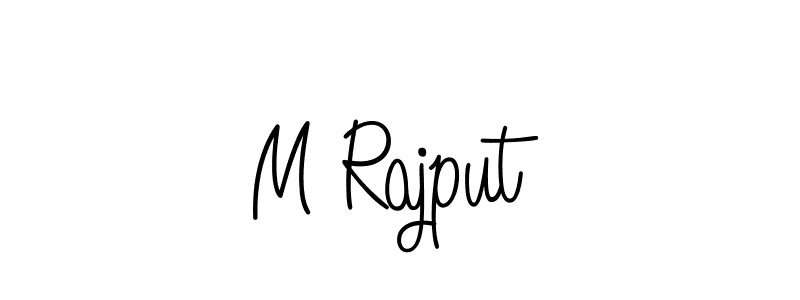 Angelique-Rose-font-FFP is a professional signature style that is perfect for those who want to add a touch of class to their signature. It is also a great choice for those who want to make their signature more unique. Get M Rajput name to fancy signature for free. M Rajput signature style 5 images and pictures png