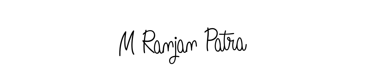 Make a beautiful signature design for name M Ranjan Patra. Use this online signature maker to create a handwritten signature for free. M Ranjan Patra signature style 5 images and pictures png