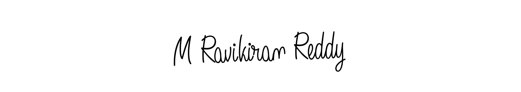 if you are searching for the best signature style for your name M Ravikiran Reddy. so please give up your signature search. here we have designed multiple signature styles  using Angelique-Rose-font-FFP. M Ravikiran Reddy signature style 5 images and pictures png