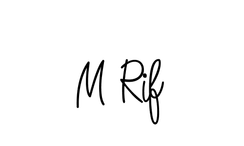 Once you've used our free online signature maker to create your best signature Angelique-Rose-font-FFP style, it's time to enjoy all of the benefits that M Rif name signing documents. M Rif signature style 5 images and pictures png