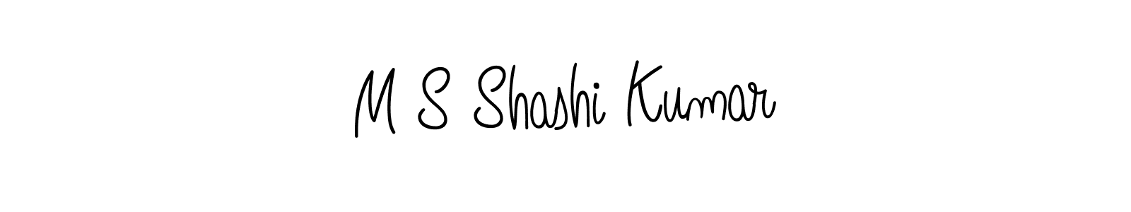 Check out images of Autograph of M S Shashi Kumar name. Actor M S Shashi Kumar Signature Style. Angelique-Rose-font-FFP is a professional sign style online. M S Shashi Kumar signature style 5 images and pictures png