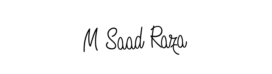 Similarly Angelique-Rose-font-FFP is the best handwritten signature design. Signature creator online .You can use it as an online autograph creator for name M Saad Raza. M Saad Raza signature style 5 images and pictures png