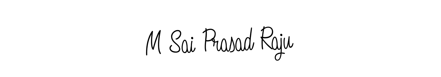 It looks lik you need a new signature style for name M Sai Prasad Raju. Design unique handwritten (Angelique-Rose-font-FFP) signature with our free signature maker in just a few clicks. M Sai Prasad Raju signature style 5 images and pictures png