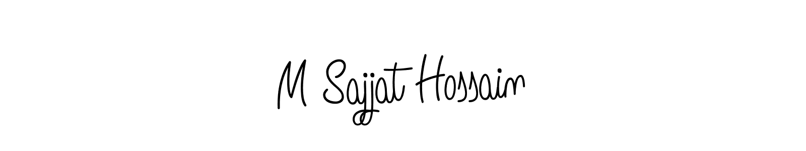 It looks lik you need a new signature style for name M Sajjat Hossain. Design unique handwritten (Angelique-Rose-font-FFP) signature with our free signature maker in just a few clicks. M Sajjat Hossain signature style 5 images and pictures png