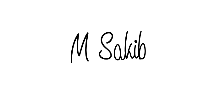 It looks lik you need a new signature style for name M Sakib. Design unique handwritten (Angelique-Rose-font-FFP) signature with our free signature maker in just a few clicks. M Sakib signature style 5 images and pictures png