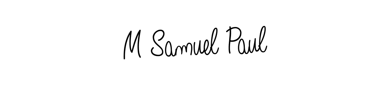 It looks lik you need a new signature style for name M Samuel Paul. Design unique handwritten (Angelique-Rose-font-FFP) signature with our free signature maker in just a few clicks. M Samuel Paul signature style 5 images and pictures png
