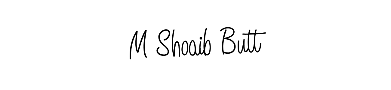 Here are the top 10 professional signature styles for the name M Shoaib Butt. These are the best autograph styles you can use for your name. M Shoaib Butt signature style 5 images and pictures png