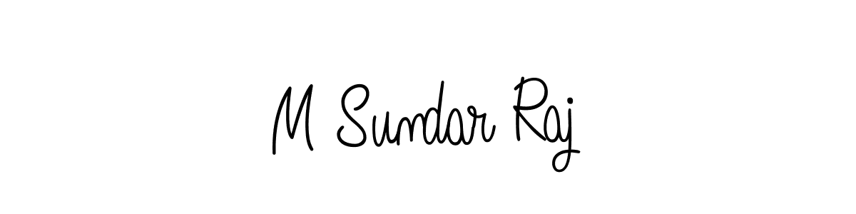 Once you've used our free online signature maker to create your best signature Angelique-Rose-font-FFP style, it's time to enjoy all of the benefits that M Sundar Raj name signing documents. M Sundar Raj signature style 5 images and pictures png