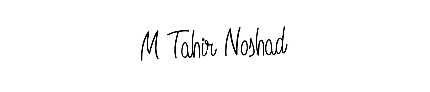 Once you've used our free online signature maker to create your best signature Angelique-Rose-font-FFP style, it's time to enjoy all of the benefits that M Tahir Noshad name signing documents. M Tahir Noshad signature style 5 images and pictures png