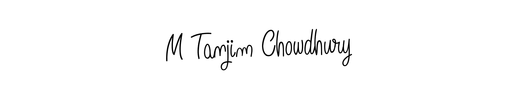 M Tanjim Chowdhury stylish signature style. Best Handwritten Sign (Angelique-Rose-font-FFP) for my name. Handwritten Signature Collection Ideas for my name M Tanjim Chowdhury. M Tanjim Chowdhury signature style 5 images and pictures png