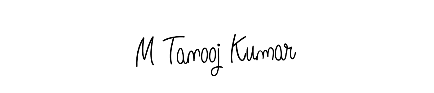 if you are searching for the best signature style for your name M Tanooj Kumar. so please give up your signature search. here we have designed multiple signature styles  using Angelique-Rose-font-FFP. M Tanooj Kumar signature style 5 images and pictures png