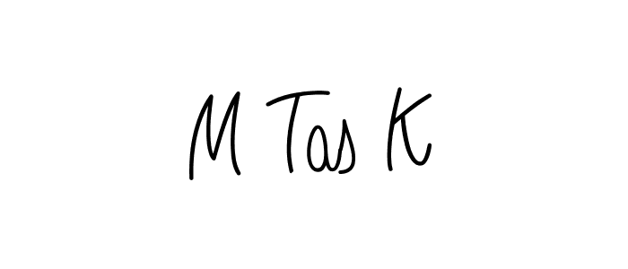 How to Draw M Tas K signature style? Angelique-Rose-font-FFP is a latest design signature styles for name M Tas K. M Tas K signature style 5 images and pictures png