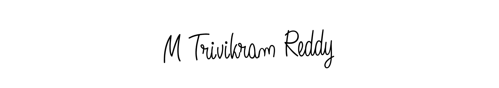You can use this online signature creator to create a handwritten signature for the name M Trivikram Reddy. This is the best online autograph maker. M Trivikram Reddy signature style 5 images and pictures png