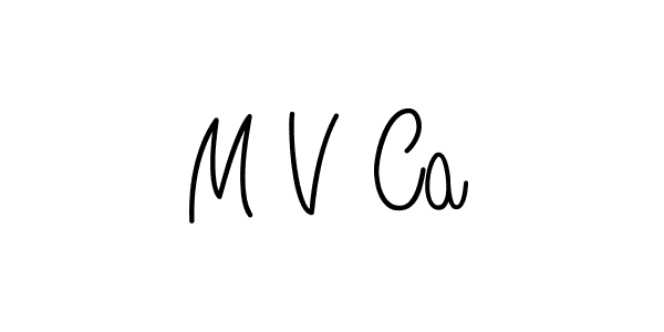 Once you've used our free online signature maker to create your best signature Angelique-Rose-font-FFP style, it's time to enjoy all of the benefits that M V Ca name signing documents. M V Ca signature style 5 images and pictures png