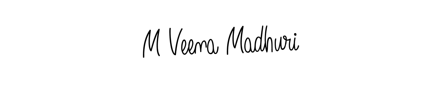 It looks lik you need a new signature style for name M Veena Madhuri. Design unique handwritten (Angelique-Rose-font-FFP) signature with our free signature maker in just a few clicks. M Veena Madhuri signature style 5 images and pictures png
