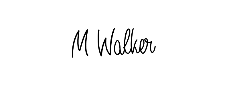 Once you've used our free online signature maker to create your best signature Angelique-Rose-font-FFP style, it's time to enjoy all of the benefits that M Walker name signing documents. M Walker signature style 5 images and pictures png