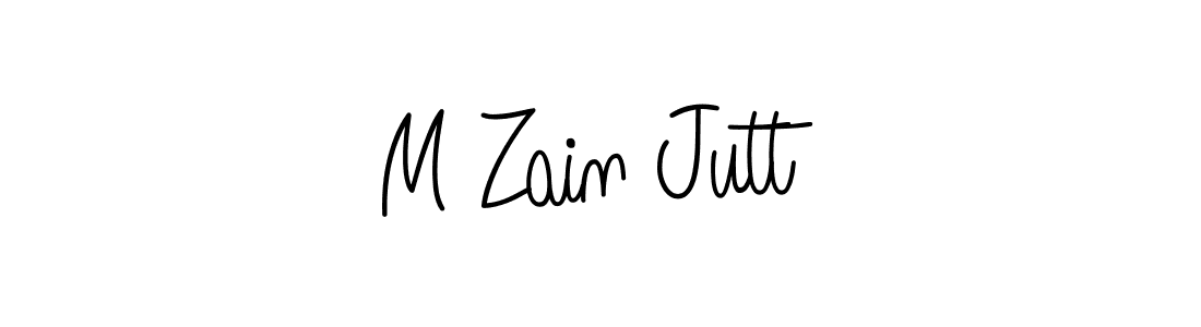 Angelique-Rose-font-FFP is a professional signature style that is perfect for those who want to add a touch of class to their signature. It is also a great choice for those who want to make their signature more unique. Get M Zain Jutt name to fancy signature for free. M Zain Jutt signature style 5 images and pictures png