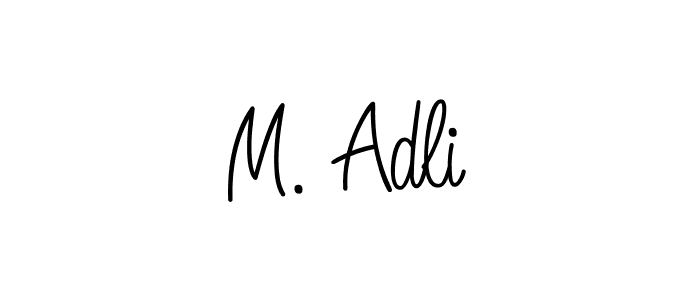 You can use this online signature creator to create a handwritten signature for the name M. Adli. This is the best online autograph maker. M. Adli signature style 5 images and pictures png