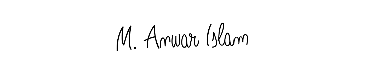 Make a beautiful signature design for name M. Anwar Islam. Use this online signature maker to create a handwritten signature for free. M. Anwar Islam signature style 5 images and pictures png