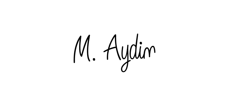 Also You can easily find your signature by using the search form. We will create M. Aydin name handwritten signature images for you free of cost using Angelique-Rose-font-FFP sign style. M. Aydin signature style 5 images and pictures png