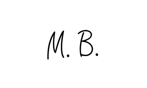 Also You can easily find your signature by using the search form. We will create M. B. name handwritten signature images for you free of cost using Angelique-Rose-font-FFP sign style. M. B. signature style 5 images and pictures png