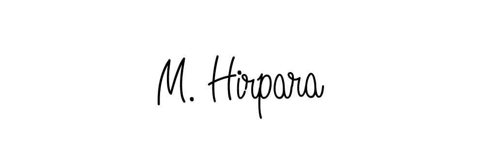 Similarly Angelique-Rose-font-FFP is the best handwritten signature design. Signature creator online .You can use it as an online autograph creator for name M. Hirpara. M. Hirpara signature style 5 images and pictures png