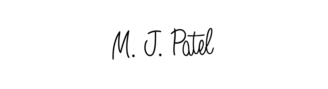 Make a short M. J. Patel signature style. Manage your documents anywhere anytime using Angelique-Rose-font-FFP. Create and add eSignatures, submit forms, share and send files easily. M. J. Patel signature style 5 images and pictures png