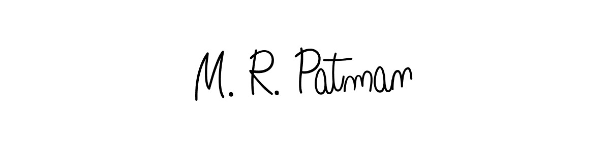 Also we have M. R. Patman name is the best signature style. Create professional handwritten signature collection using Angelique-Rose-font-FFP autograph style. M. R. Patman signature style 5 images and pictures png