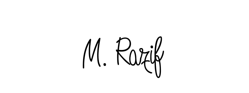 It looks lik you need a new signature style for name M. Razif. Design unique handwritten (Angelique-Rose-font-FFP) signature with our free signature maker in just a few clicks. M. Razif signature style 5 images and pictures png