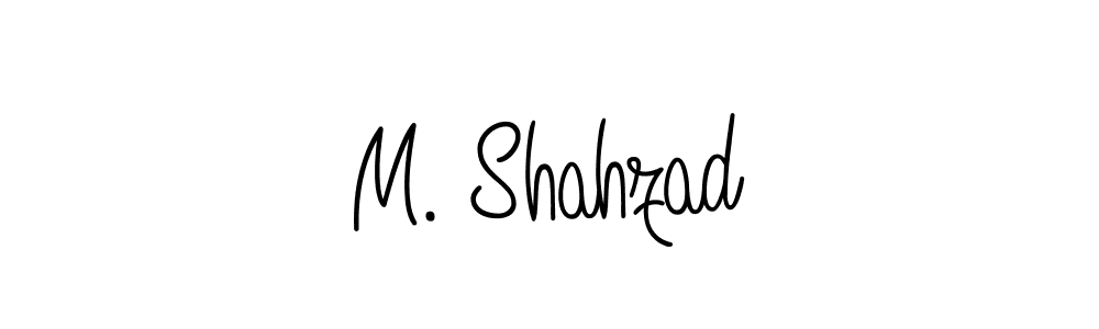 How to make M. Shahzad signature? Angelique-Rose-font-FFP is a professional autograph style. Create handwritten signature for M. Shahzad name. M. Shahzad signature style 5 images and pictures png