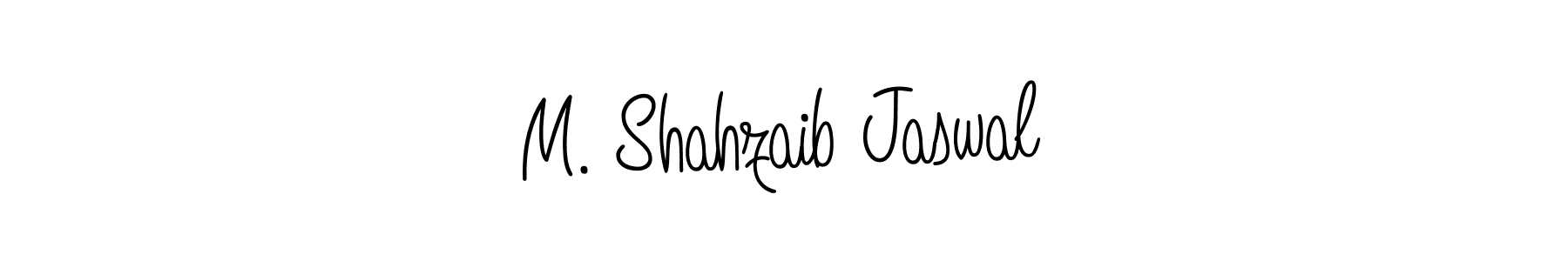 Once you've used our free online signature maker to create your best signature Angelique-Rose-font-FFP style, it's time to enjoy all of the benefits that M. Shahzaib Jaswal name signing documents. M. Shahzaib Jaswal signature style 5 images and pictures png