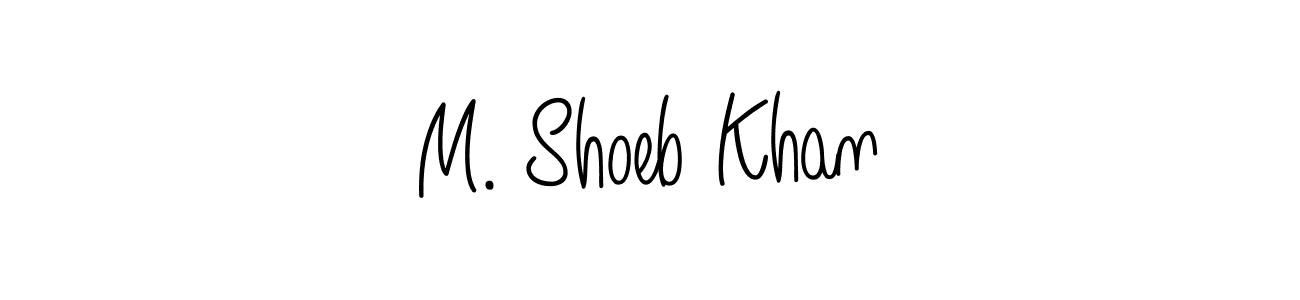 Similarly Angelique-Rose-font-FFP is the best handwritten signature design. Signature creator online .You can use it as an online autograph creator for name M. Shoeb Khan. M. Shoeb Khan signature style 5 images and pictures png