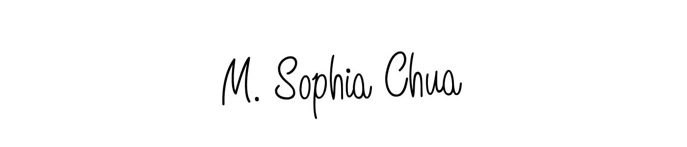 How to make M. Sophia Chua signature? Angelique-Rose-font-FFP is a professional autograph style. Create handwritten signature for M. Sophia Chua name. M. Sophia Chua signature style 5 images and pictures png