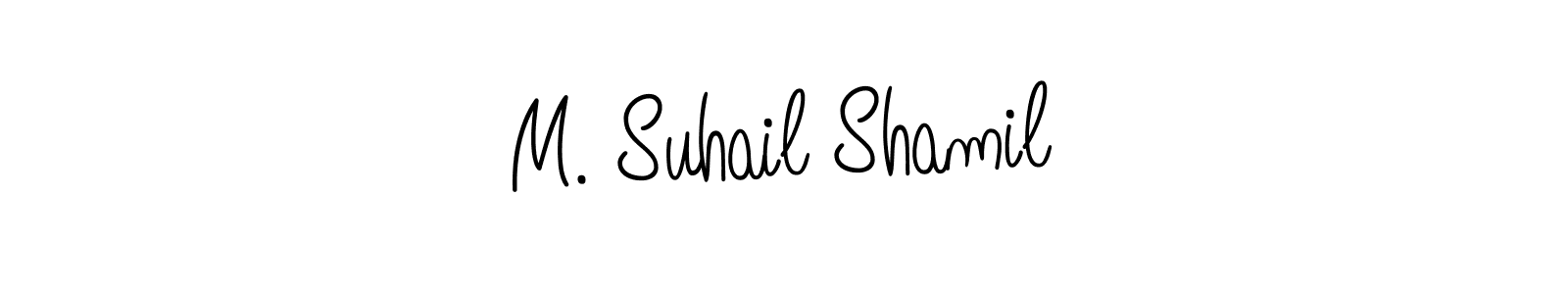 Make a beautiful signature design for name M. Suhail Shamil. Use this online signature maker to create a handwritten signature for free. M. Suhail Shamil signature style 5 images and pictures png