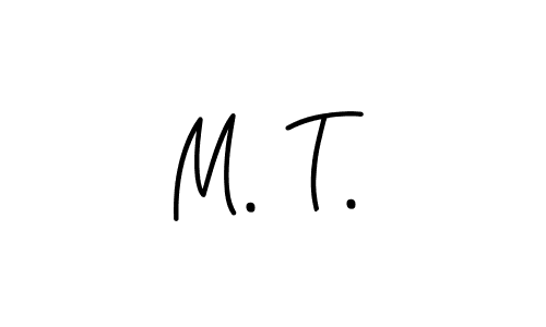 Check out images of Autograph of M. T. name. Actor M. T. Signature Style. Angelique-Rose-font-FFP is a professional sign style online. M. T. signature style 5 images and pictures png