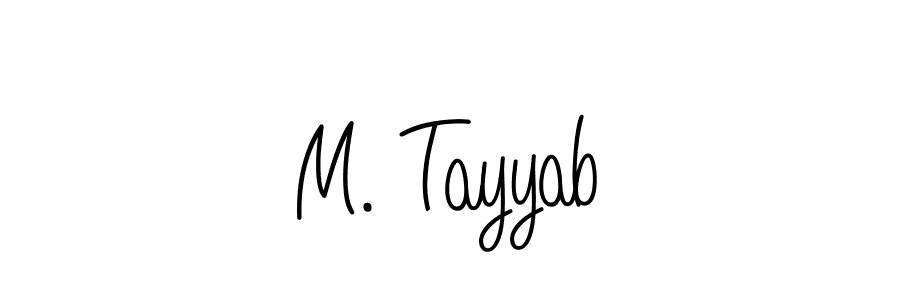 M. Tayyab stylish signature style. Best Handwritten Sign (Angelique-Rose-font-FFP) for my name. Handwritten Signature Collection Ideas for my name M. Tayyab. M. Tayyab signature style 5 images and pictures png