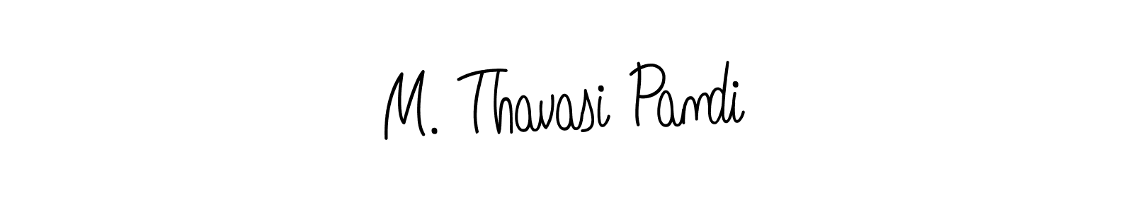 It looks lik you need a new signature style for name M. Thavasi Pandi. Design unique handwritten (Angelique-Rose-font-FFP) signature with our free signature maker in just a few clicks. M. Thavasi Pandi signature style 5 images and pictures png