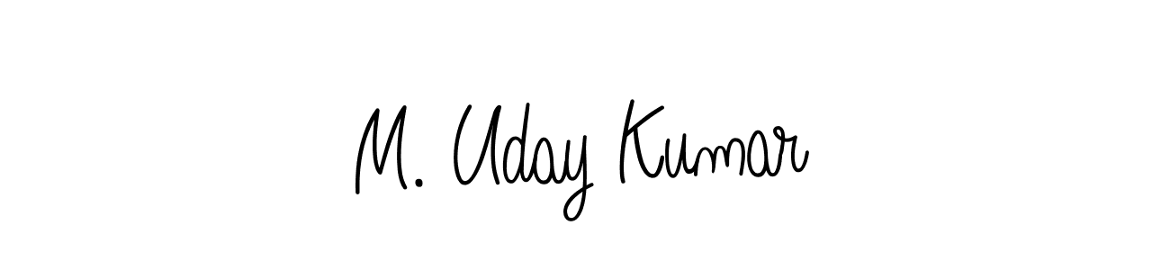 You can use this online signature creator to create a handwritten signature for the name M. Uday Kumar. This is the best online autograph maker. M. Uday Kumar signature style 5 images and pictures png