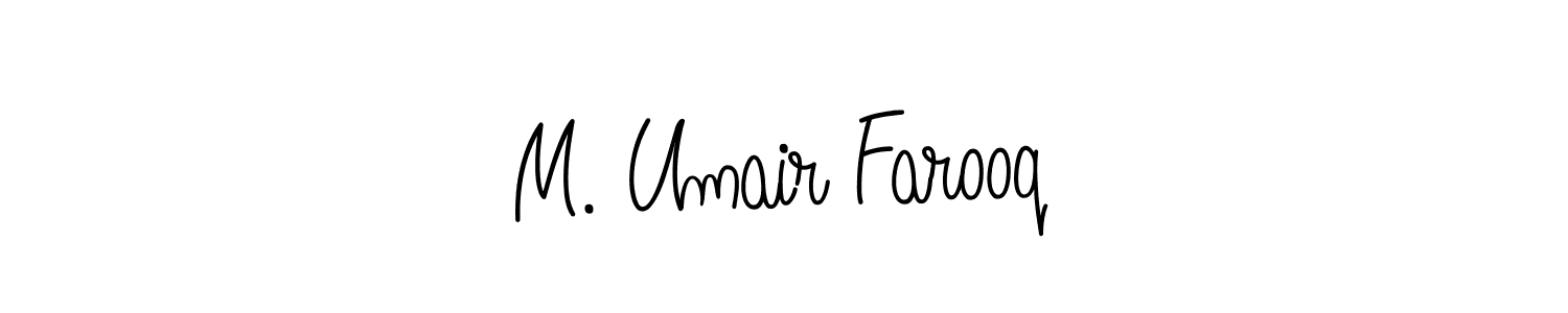 Angelique-Rose-font-FFP is a professional signature style that is perfect for those who want to add a touch of class to their signature. It is also a great choice for those who want to make their signature more unique. Get M. Umair Farooq name to fancy signature for free. M. Umair Farooq signature style 5 images and pictures png