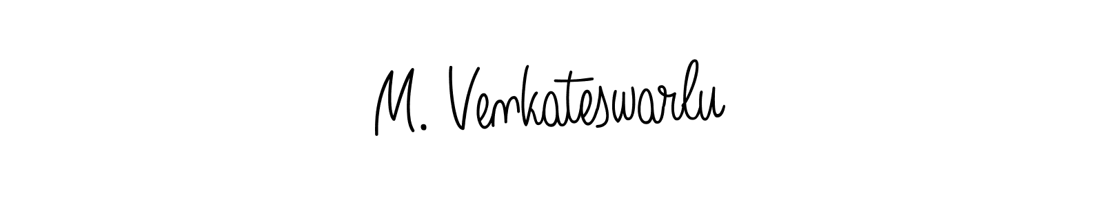 How to make M. Venkateswarlu signature? Angelique-Rose-font-FFP is a professional autograph style. Create handwritten signature for M. Venkateswarlu name. M. Venkateswarlu signature style 5 images and pictures png